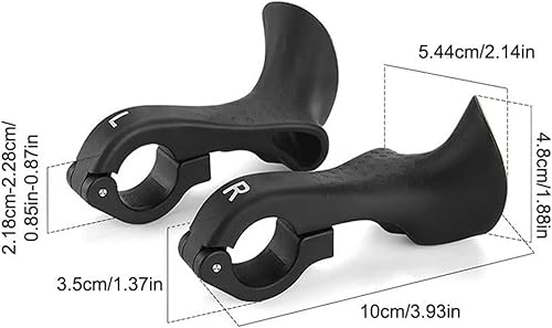 Miniatura 3 de Manijas de bicicleta de diseño ergonómico, empuñaduras de manillar de bicicleta de montaña, empuñaduras suaves para manillar de bicicleta con goma