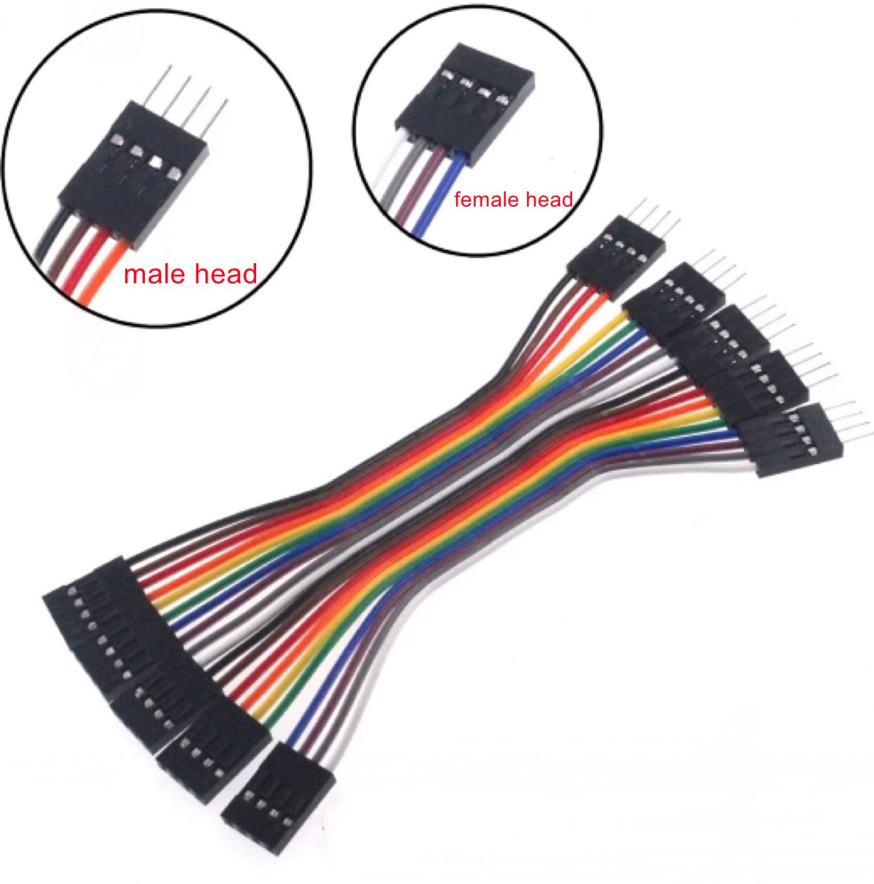 Jual 40Pin Kabel Jumper Dupon Male To Male Male To Female Female To Female Wire Cable Arduino 30cm Dupont I.7849796