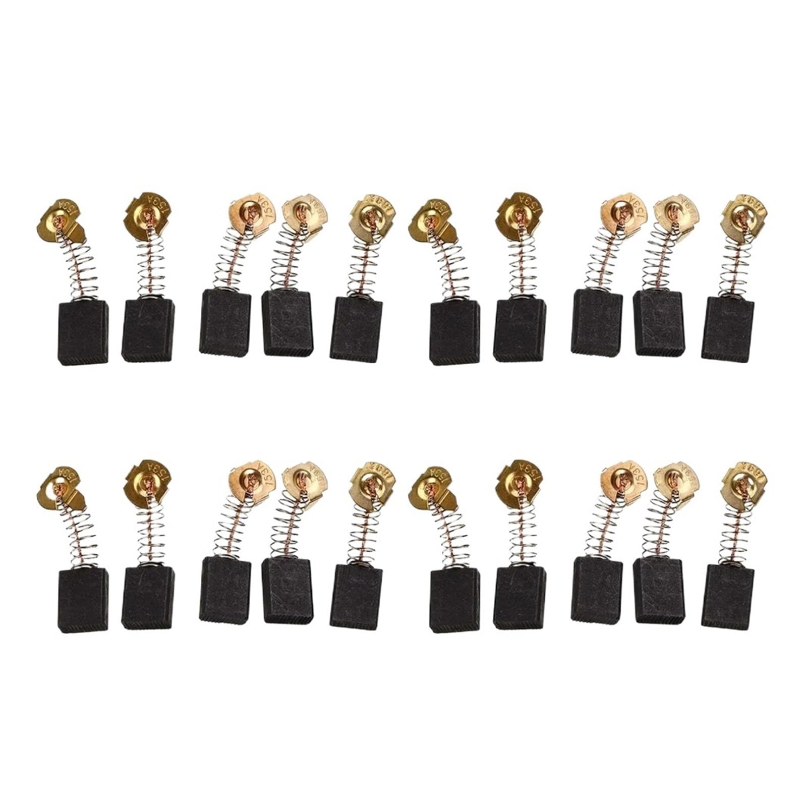 20Pcs Spazzole In Carbonio Smerigliatrice Angolare Sostituzione Martello Elettrico Trapano Grafite Spazzola 6.5mm* 13.5mm*