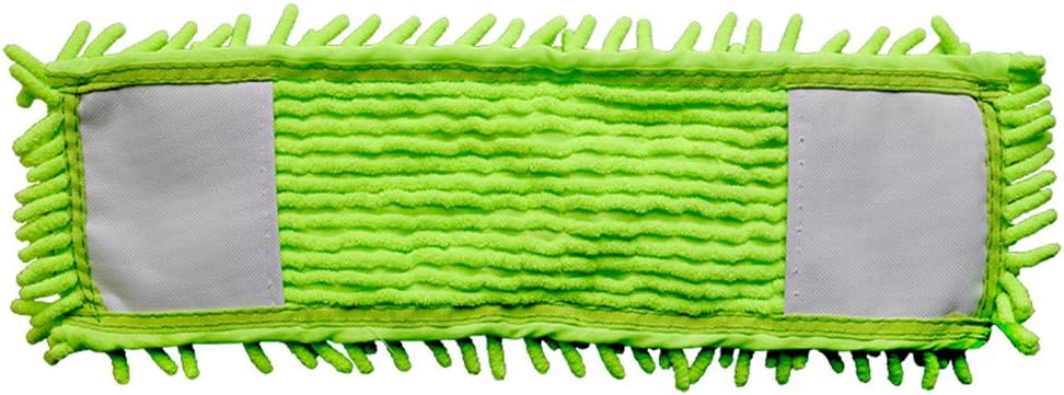 Set of 4 Microfiber Dust Mop Refills with Finger-Like Projections 14x4 Inches Reusable Mop Pad Refills for Hardwood, Tile, and Laminate Floors