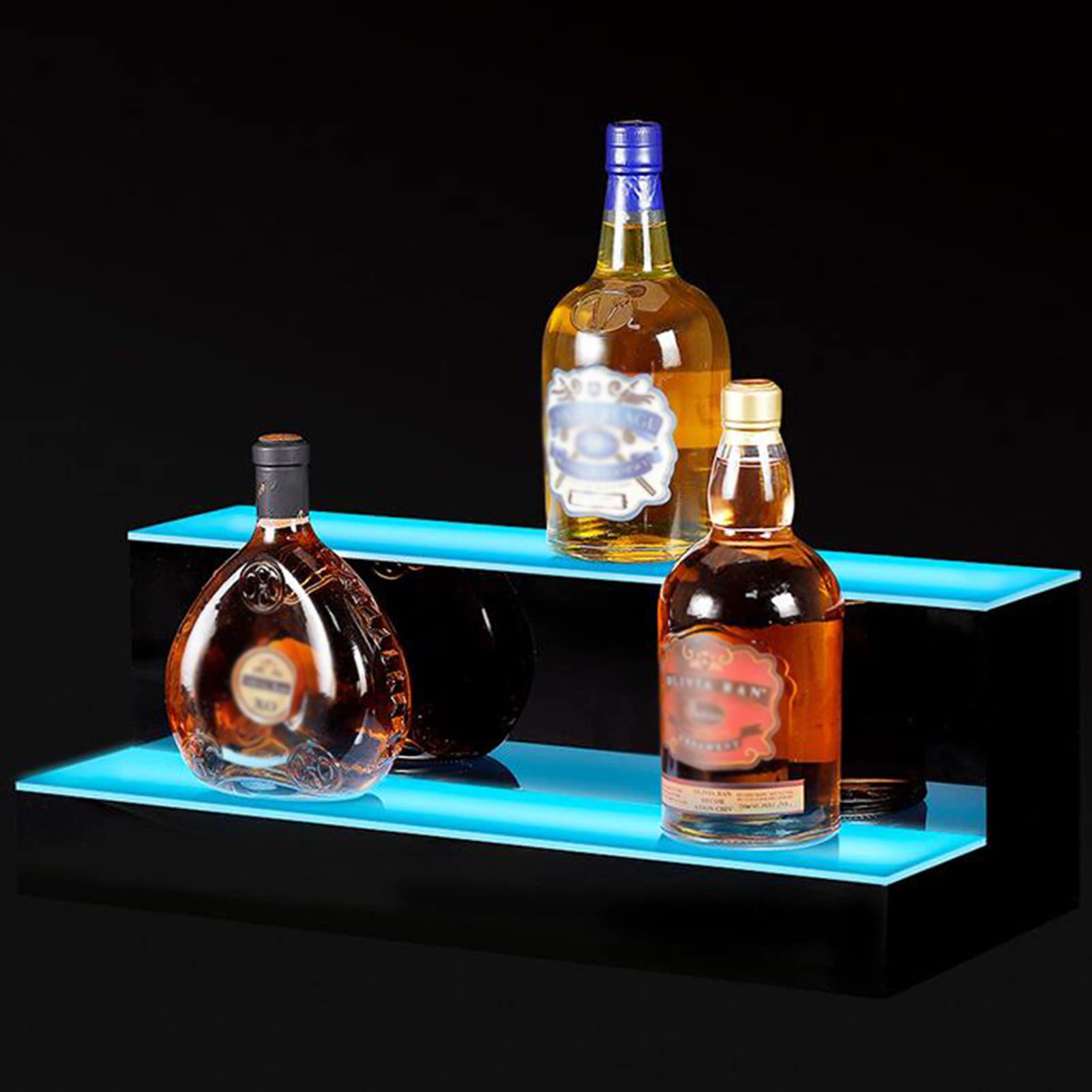 Amazon｜バー酒ボトルディスプレイ Led 発光ボトルホルダー多機能
