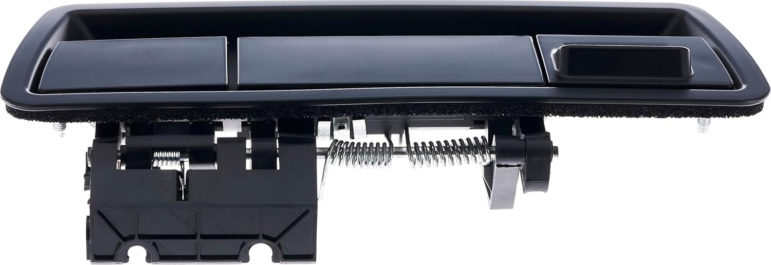 Performance PFM-910300 Power Liftgate Door Handle with or W/Out Rear View Camera Hole, Rear, Primed Black, Sold Individually for 2015 2014 2013 2012 2011 2010 2009 2008 2007 2006 2005 Nissan Armada
