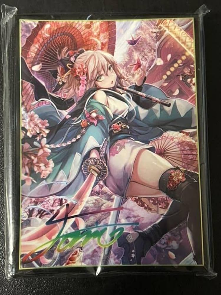 Amazon.co.jp: Fate FGO 沖田総司 桜セイバー サイン スリーブ