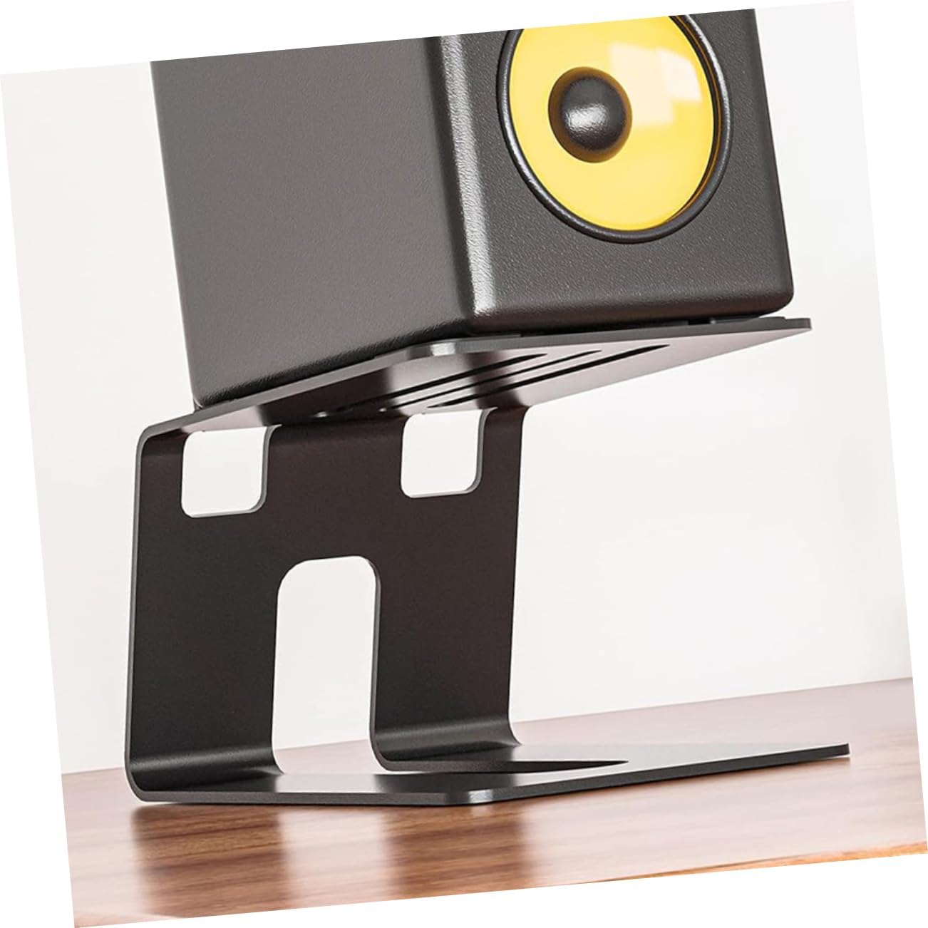 BESPORTBLE Desktop Speaker Stand Metal Design for Stability Height for Home and Office Use Organize Your Workspace with This Durable Sound Riser