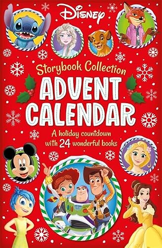 Autumn Publishing Disney: Storybook Collection Advent Calendar: A Holiday Countdown With 24 Wonderful Books - Ages 6+ - Paperback