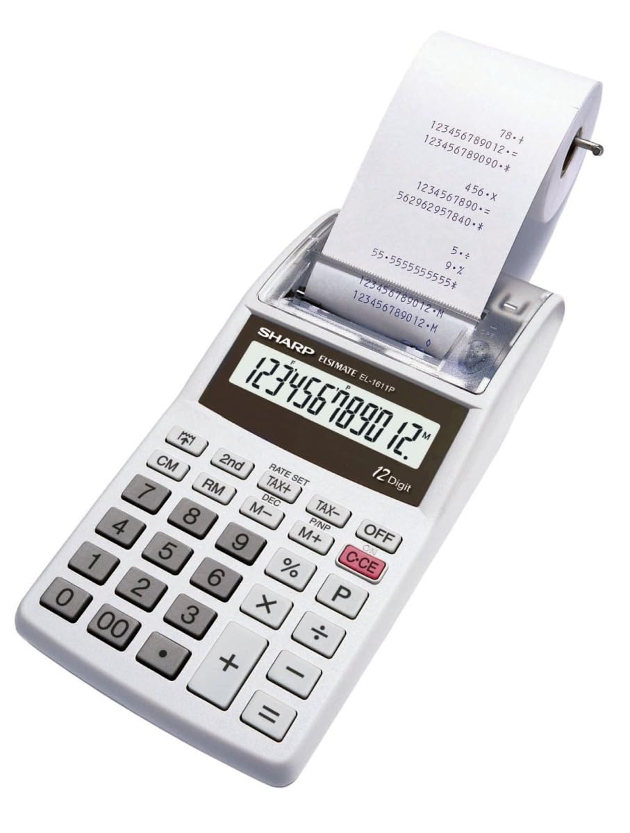 Sharp EL-1611P calculadora Escritorio Calculadora de impresión