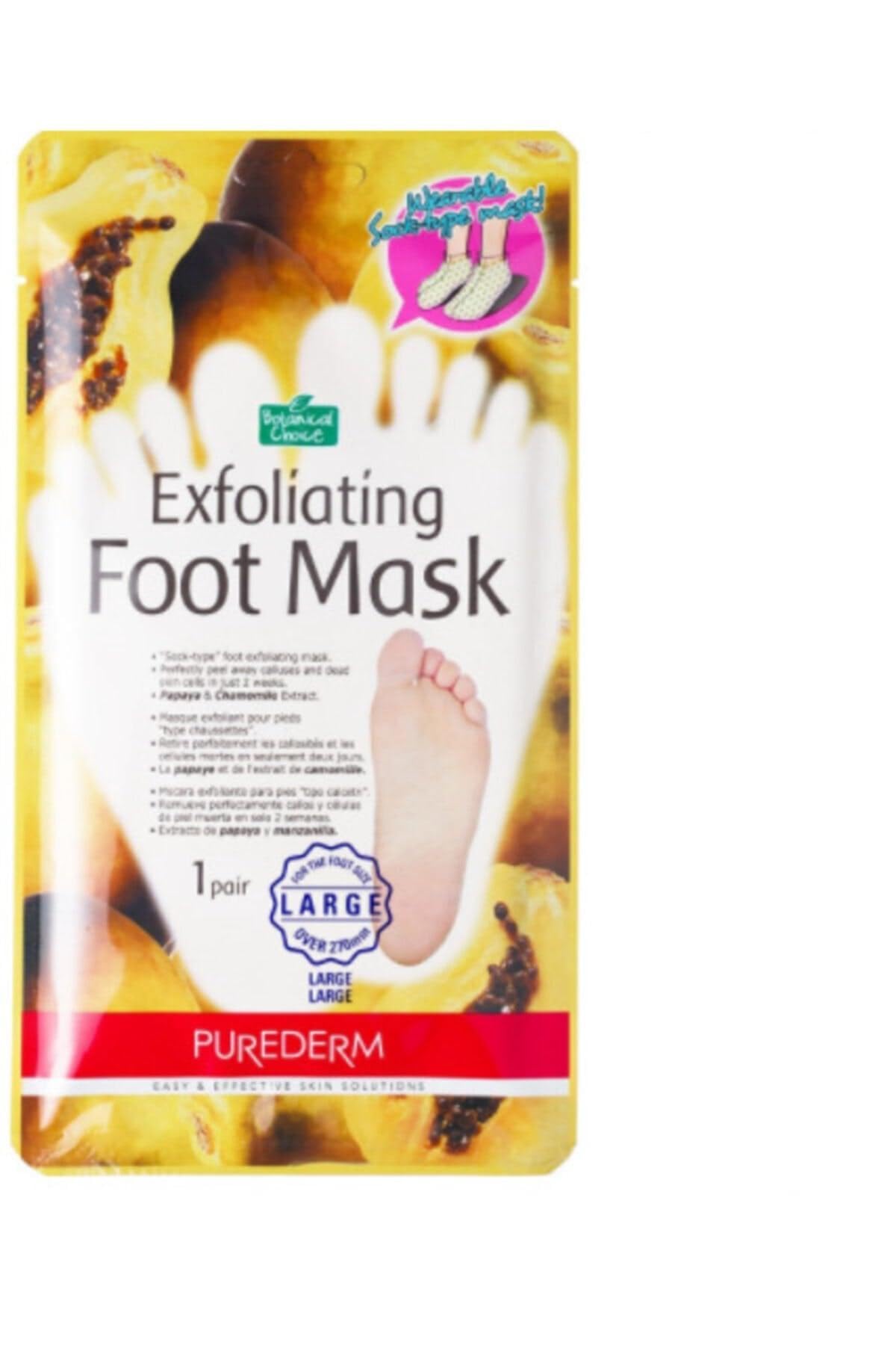 Rituel De Beaute Purederm Ayak Ölü Deri Soyucu Peeling Ayak Maskesi (46 Ayak Numarasına Kadar Uyumlu), Dnz80880