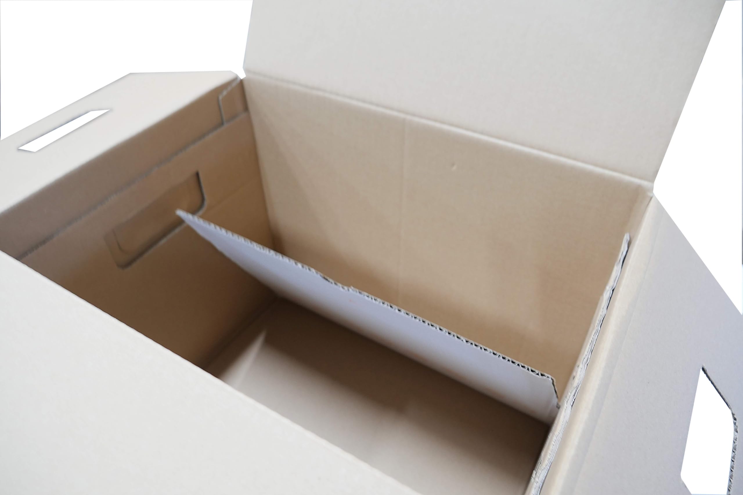 Bankers Box Verhuisdozen, Kartonnen Doos, SmoothMove Heavy Duty Dubbelwandig Karton met Handgrepen - Lijmvrije Montage, FastFold Zelfmontagesysteem, 127L, (Pak van 5