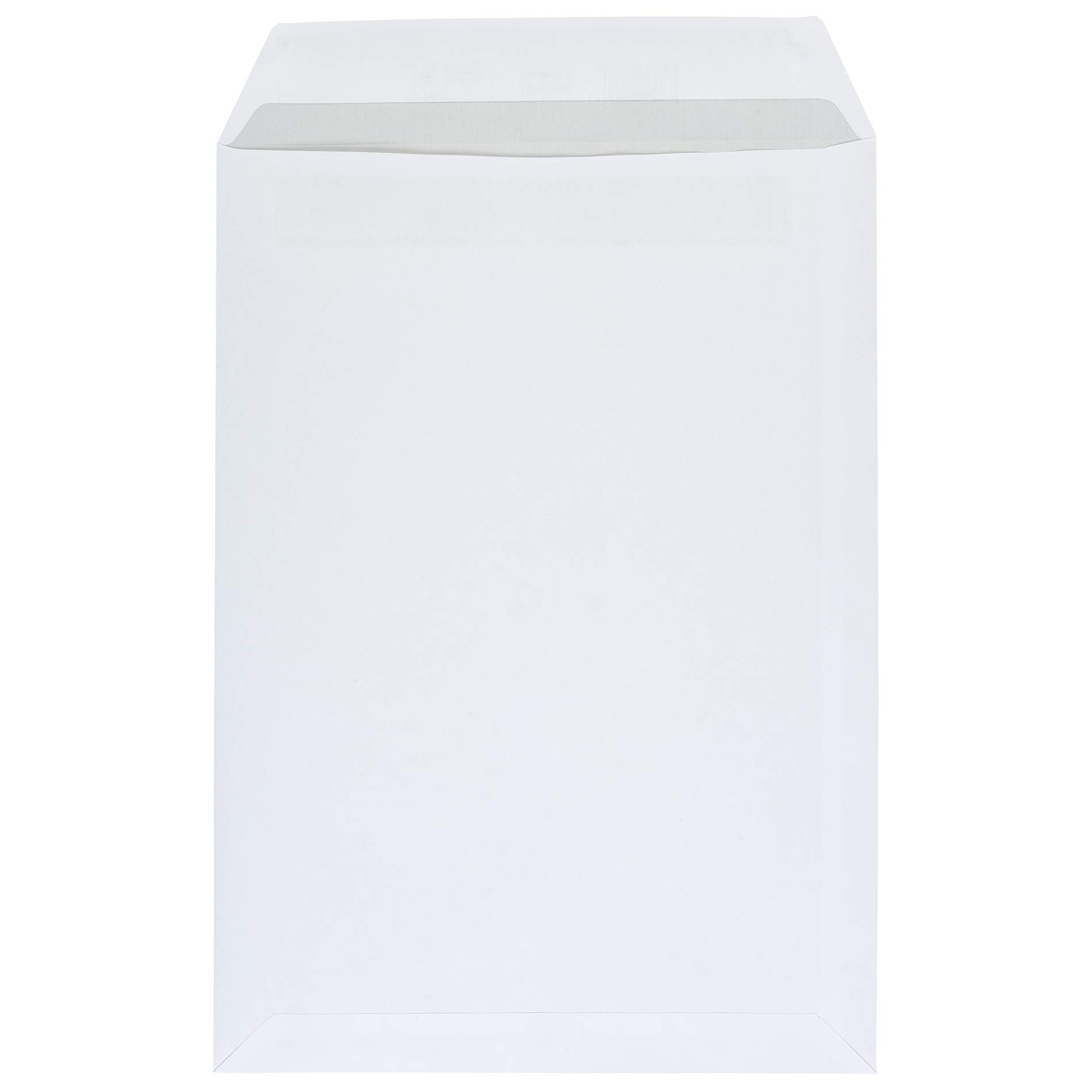 Idena 10246 - Versandtaschen DIN B4, 250 Stück selbstklebend, Briefumschläge ohne Fenster, aus 100 g/m² FSC-Mix Papier in Weiß