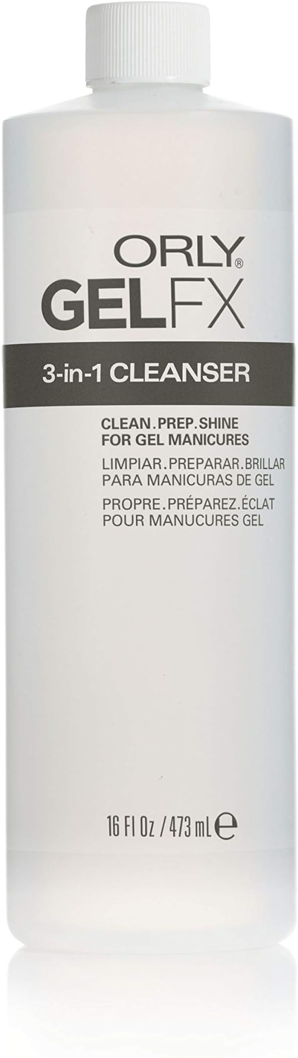 OrlyGel Fx 3-in-1 Cleanser, 16 Fluid Ounce