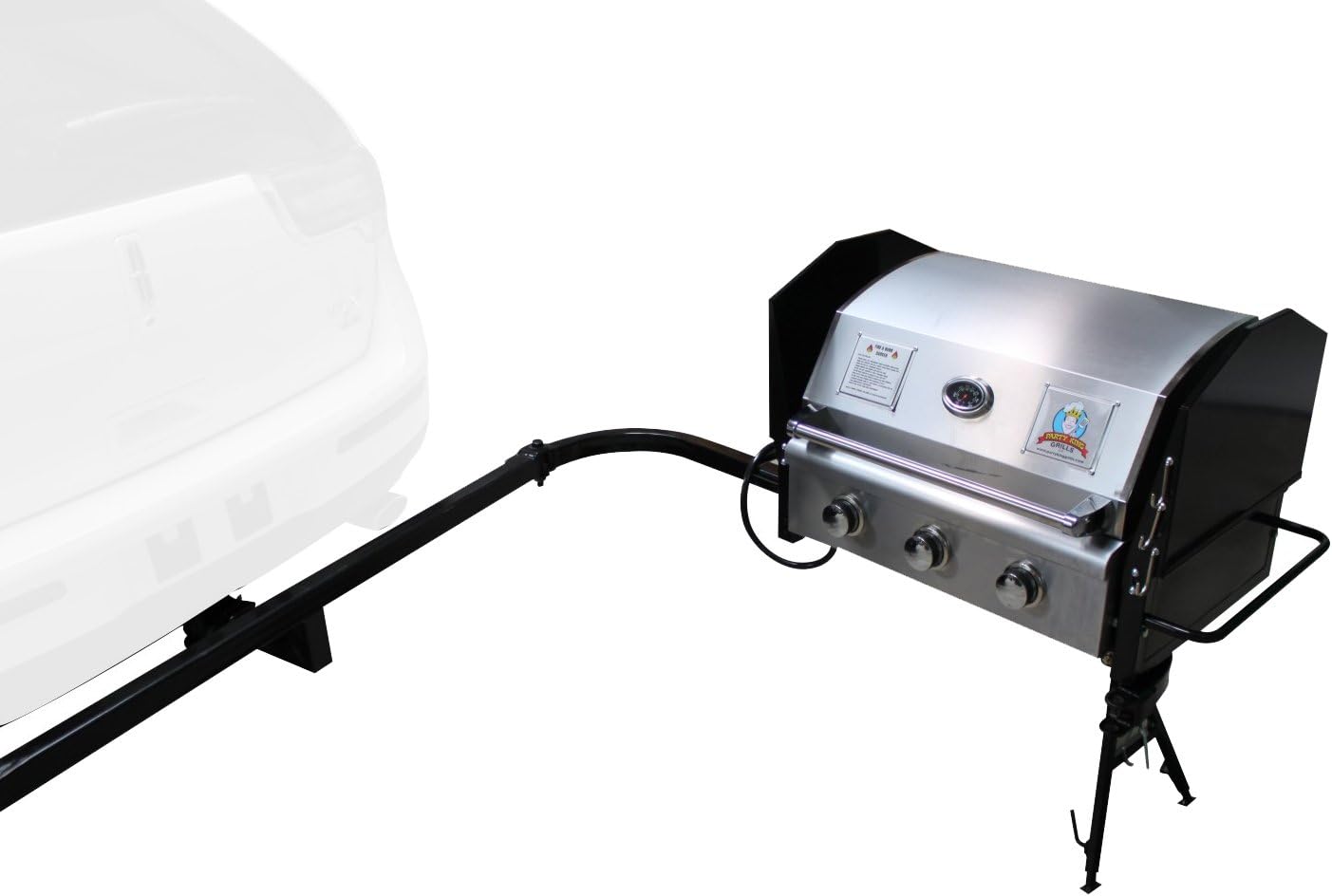 Party King MVP-8612 Swing'N Smoke Grill Package