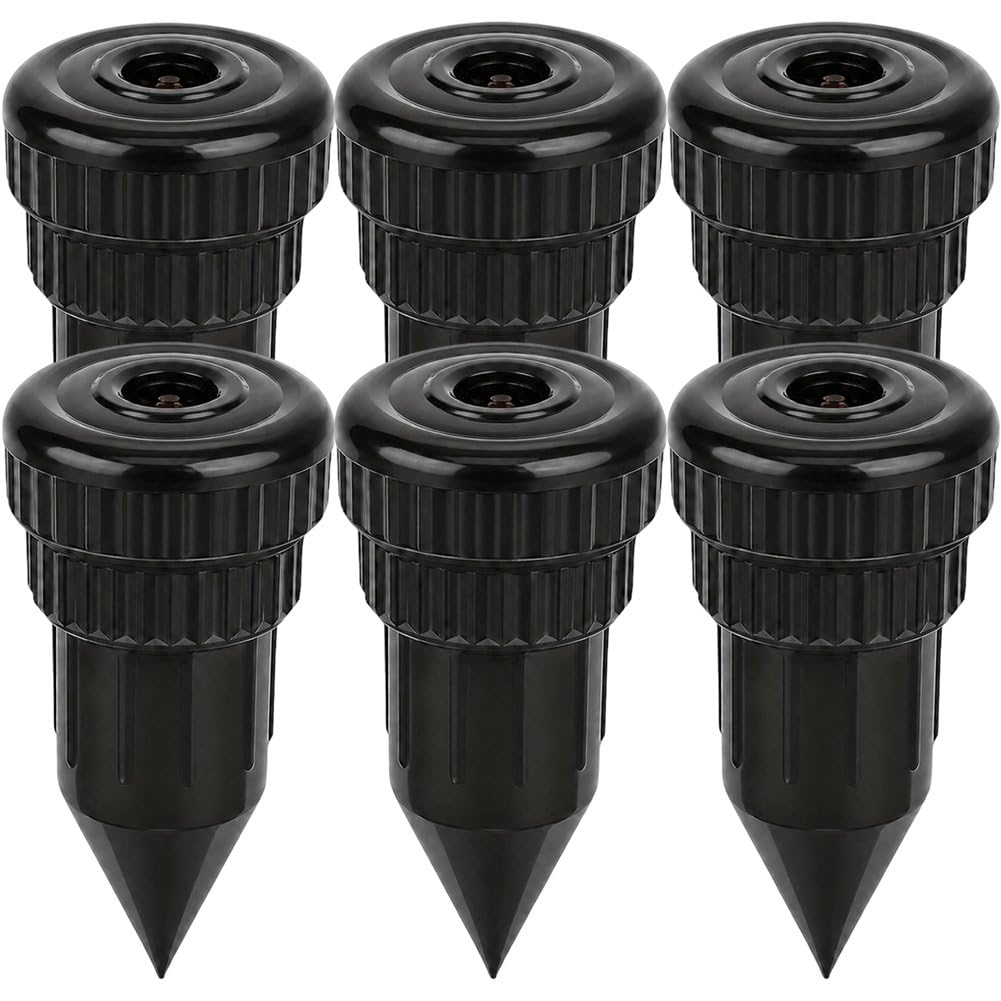 6pcs Sprinkler Shaped Key Safe Boxes Hidden Key Storage Holder Waterproof Key Hiders for Garden Yard Driveway and Garage