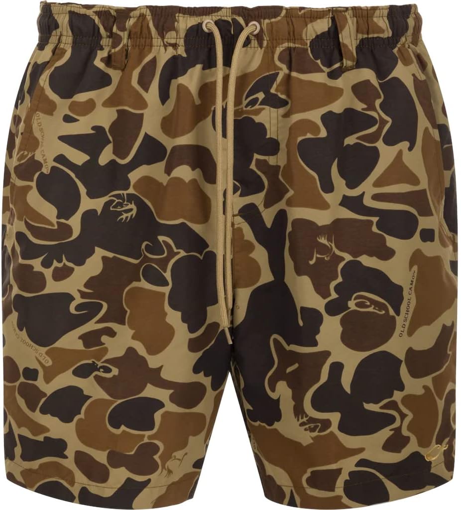 Drake WaterfowlOld School Camo Dock Shorts