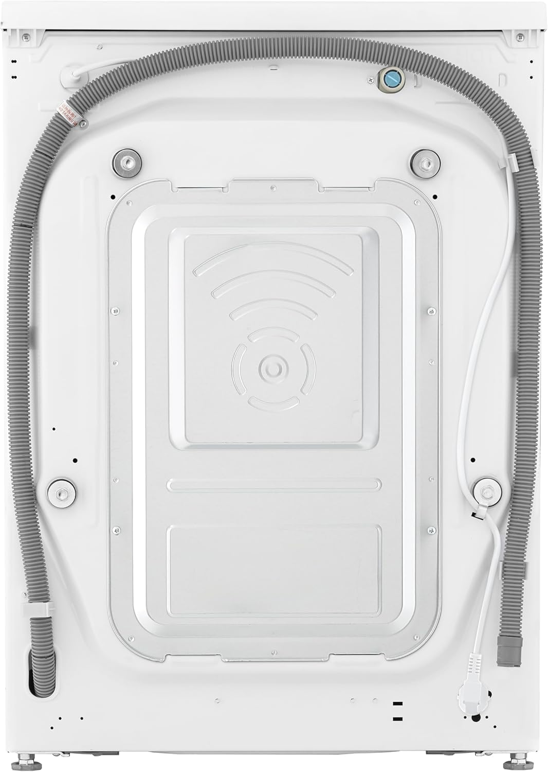 LG AI DD F4R7010TSWG Lavatrice 10 kg Classe A -10%, 1400 Giri, Carica Frontale con Oblò in Vetro Temperato, Funzione TurboWash 360, Vapore su 7 Programmi, Wi-Fi, Libera installazione, Serie R7, Bianca