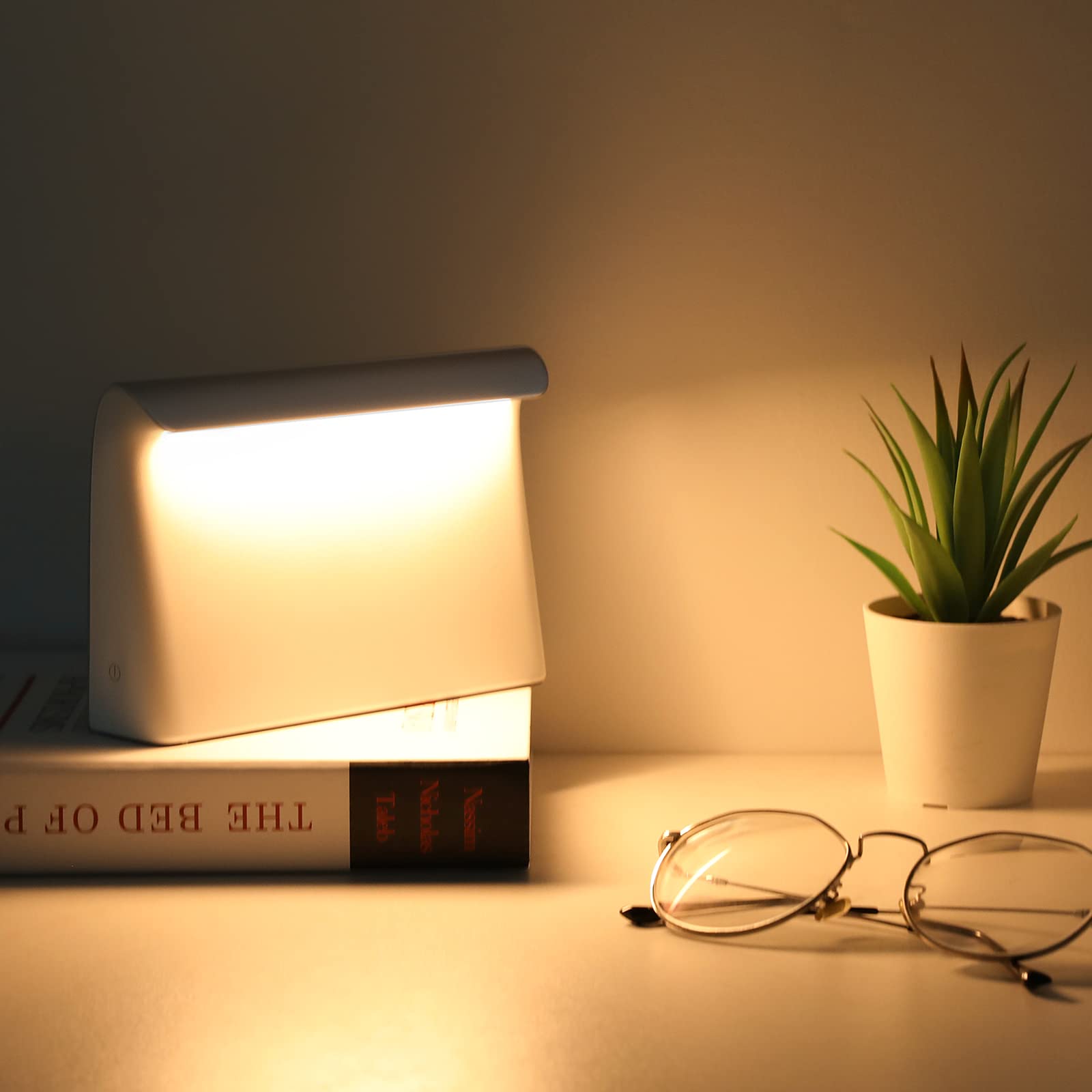 Linkind Desk Lamp Portable Reading Light Usb Rechargeable Eye