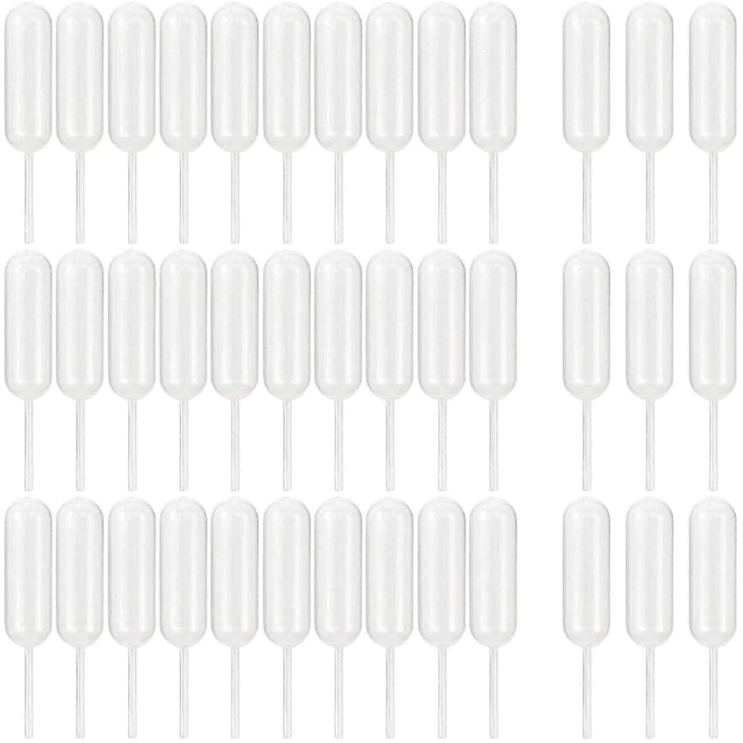 Tomnk 350pcs 4ml Plastic Pipettes Squeeze Transfer Pipettes