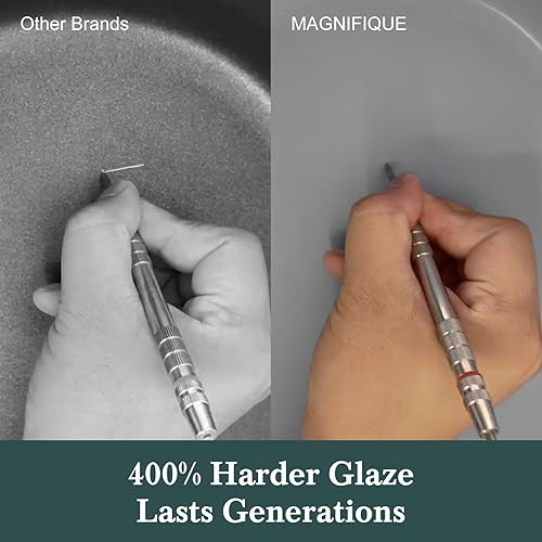 Miniatura 6 de Olla de cocción lenta de 4 cuartos de galón con cazuela ajuste de calor manual, olla perfecta para cenas familiares, vajilla apta para lavavajillas,