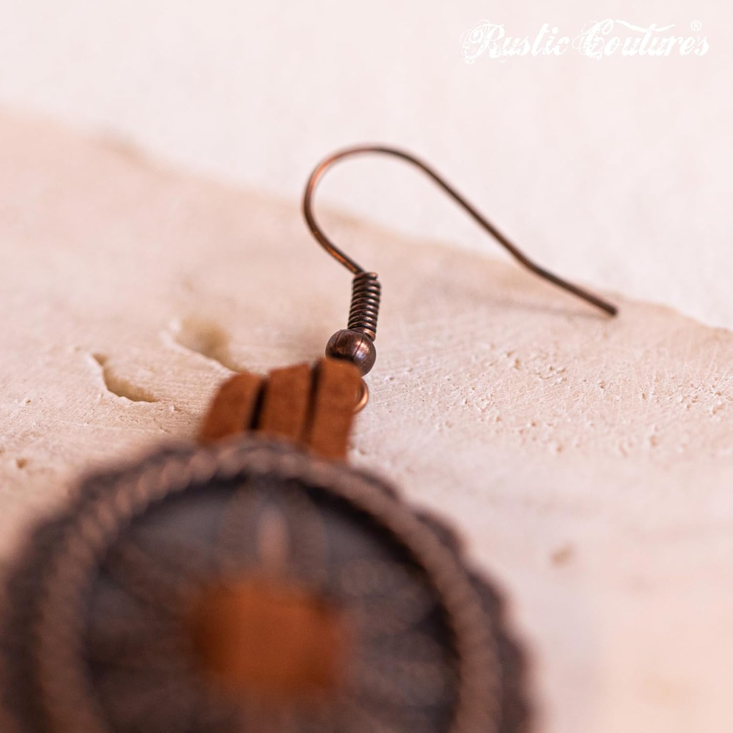 Rustic Couture's Western Turquoise Earrings for Women Statement Western Country Jewelry - Image 7