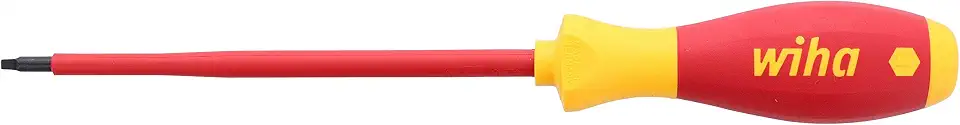WIHA 35812 Insulated Cushion Grip Square Tip Screwdriver #2 x 150mm