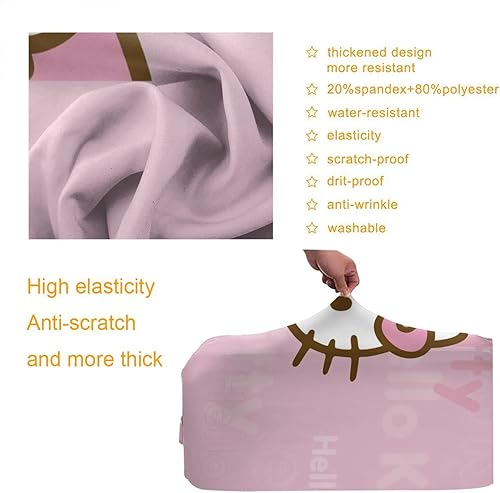 Miniatura 3 de Funda protectora para maletero, funda de equipaje, maleta de viaje, se adapta a maleta de 18 a 32 pulgadas, protector de equipaje para mujeres y