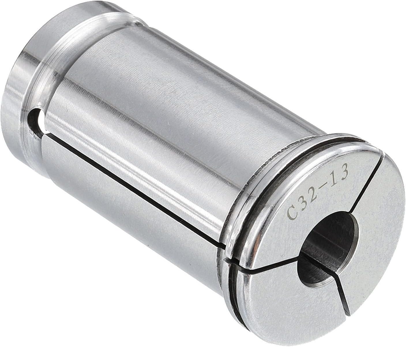 Tool Parts and Accessories Straight Shank Collet C32-13 CNC Router Tool Adapter Carbon Steel for Lathe (#CN-140824-14873)