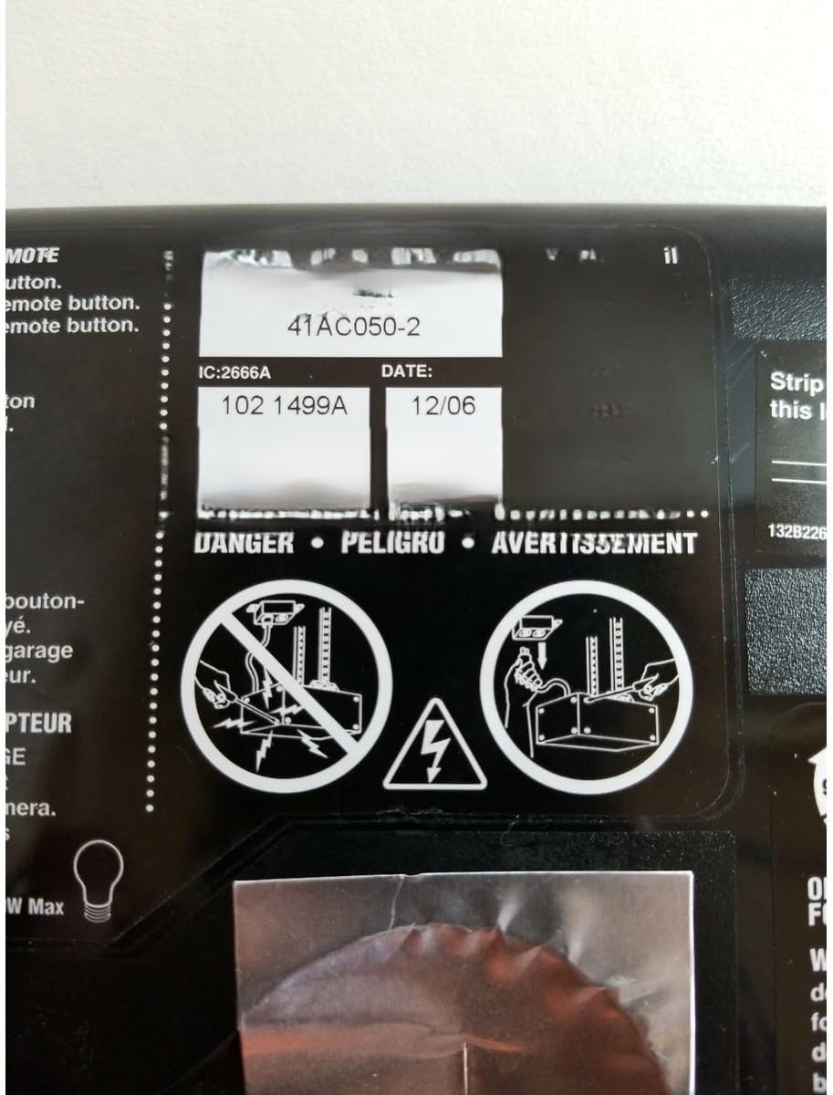 Replacement for Liftmaster Circuit Board Purple Learn Button 41AC050-2E Used Guaranteed to Work! Compatible with Liftmaster 41AC050-2.