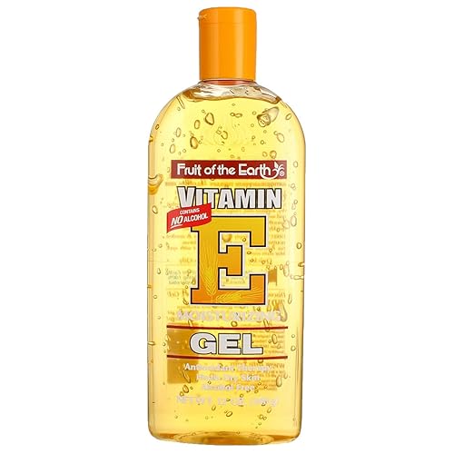 Fruit Of The Earth Gel Vitamina-E de 12 onzas (12.0 fl oz) (paquete de 3)