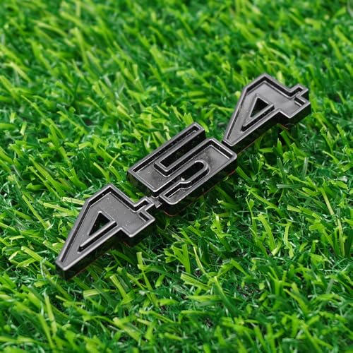 Image of Right & Left Badge 3D Emblems Nameplate Replacement for 3975410 1970-1974 inch454 inch 2Pc (Gloss Black)