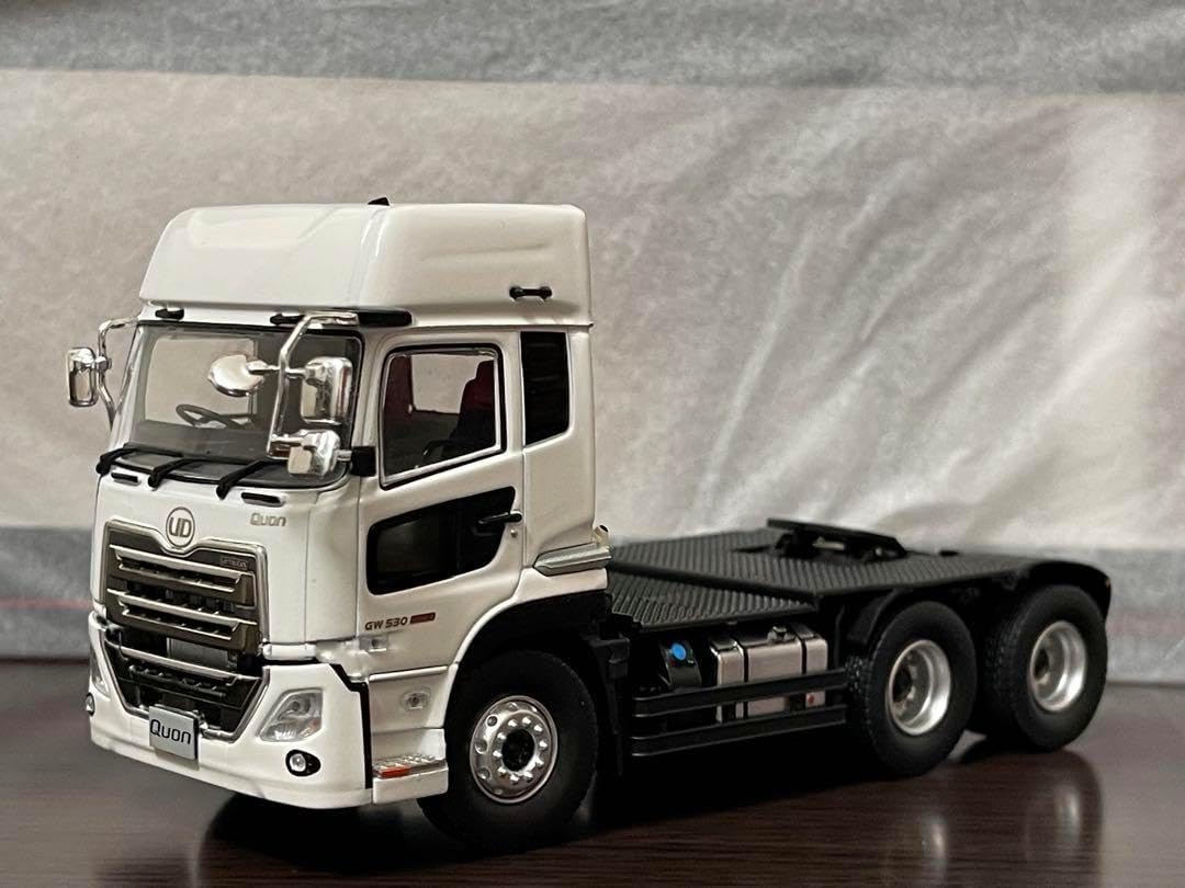 UD QUON 6x4 + LOWBED TRAILER SET 1 43 とも様 KYOSHO UD QUON