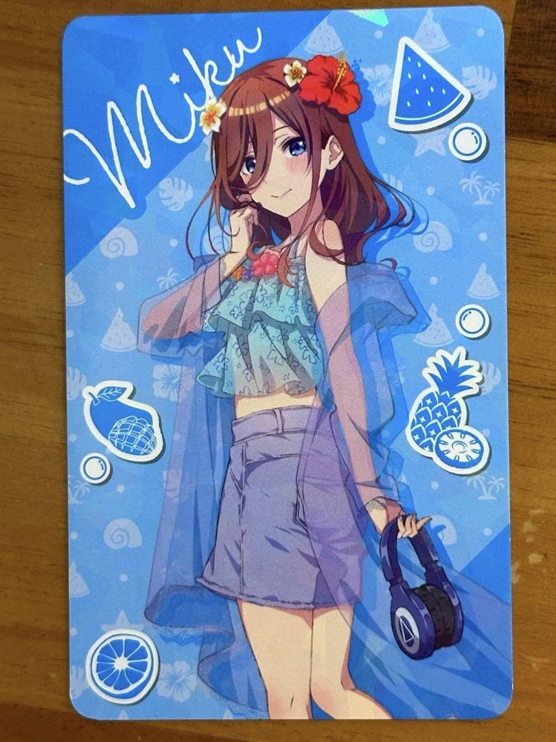 Amazon.co.jp: 五等分の花嫁∽ アトレ秋葉原 オリジナルカード 全6種