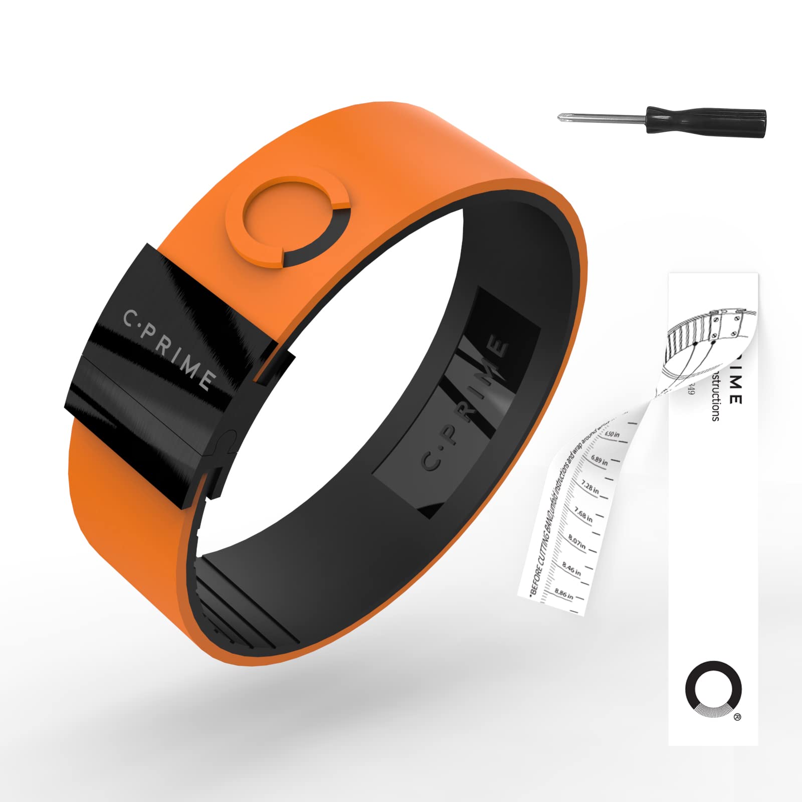 cPRIME Sports Balance Bracelet NEO Broadline Cold Size, Silicone Energy Bracelet Men Sport Bracelet Provide Endurance Strength for Sports