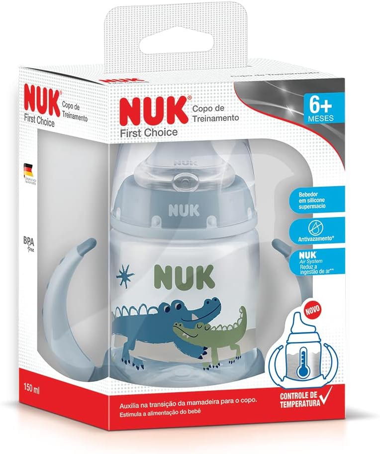 NUK Copo De Treinamento First Choice Azul 150 Ml