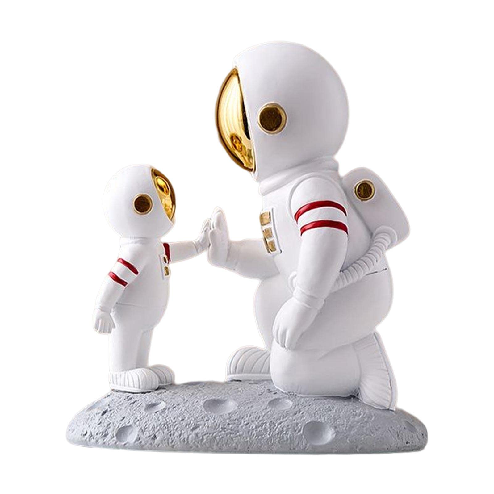 For escritorio, oficina, hogar, familia, adornos abstractos, colección, regalos, figuras, estatuas de arte for decoración del hogar, padre, resina, figuras de astronauta, esculturas, centros de mesa,