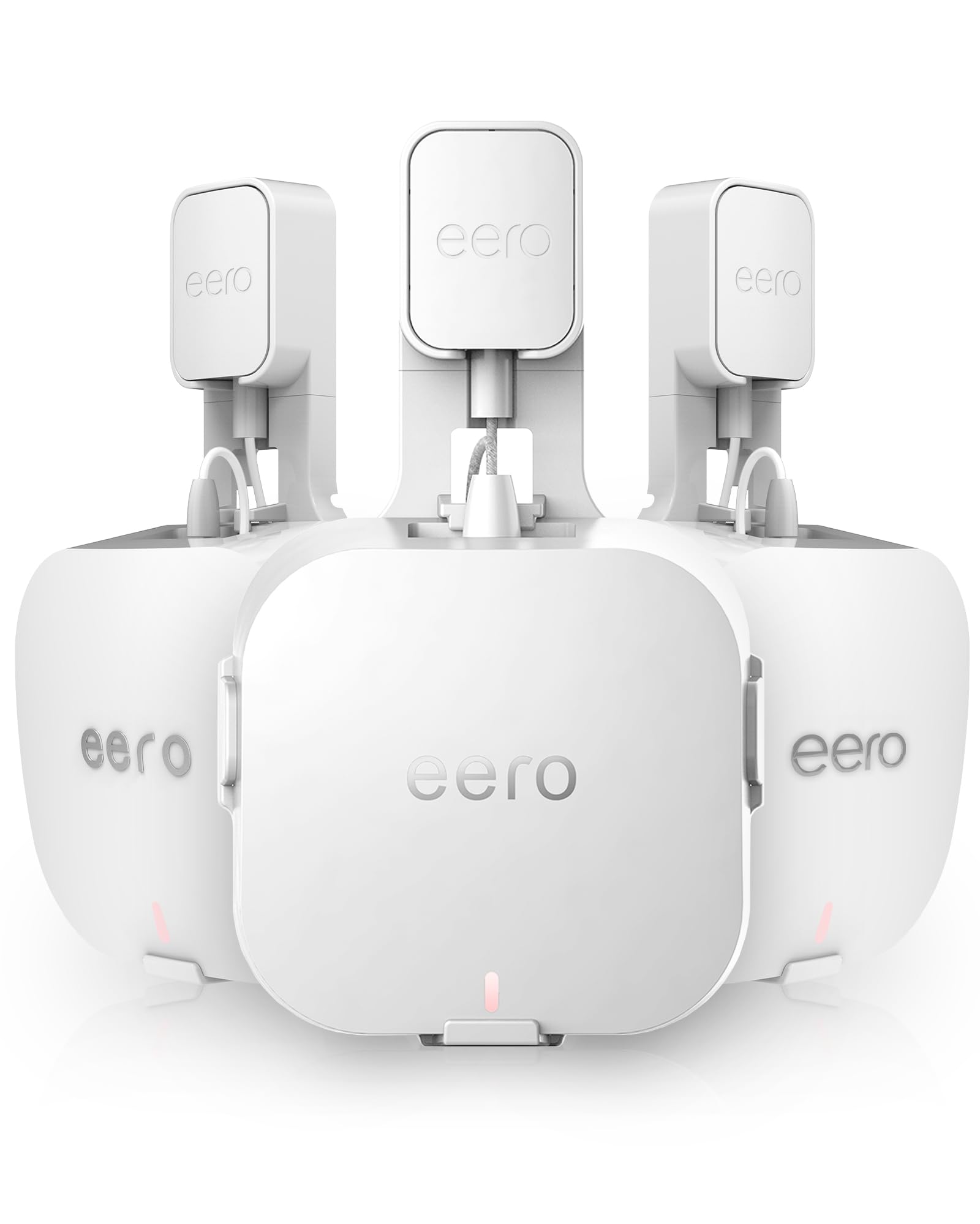 Support mural Eero Pro 6 fixation murale facile pour prise de courant x3 - 8