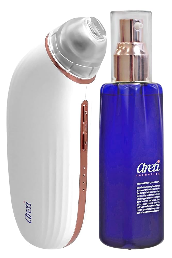 areti アレティ【毛穴吸引器、美顔器】 Amazon | Areti（アレティ） 美顔器・美容器 毛穴吸引機 化粧水