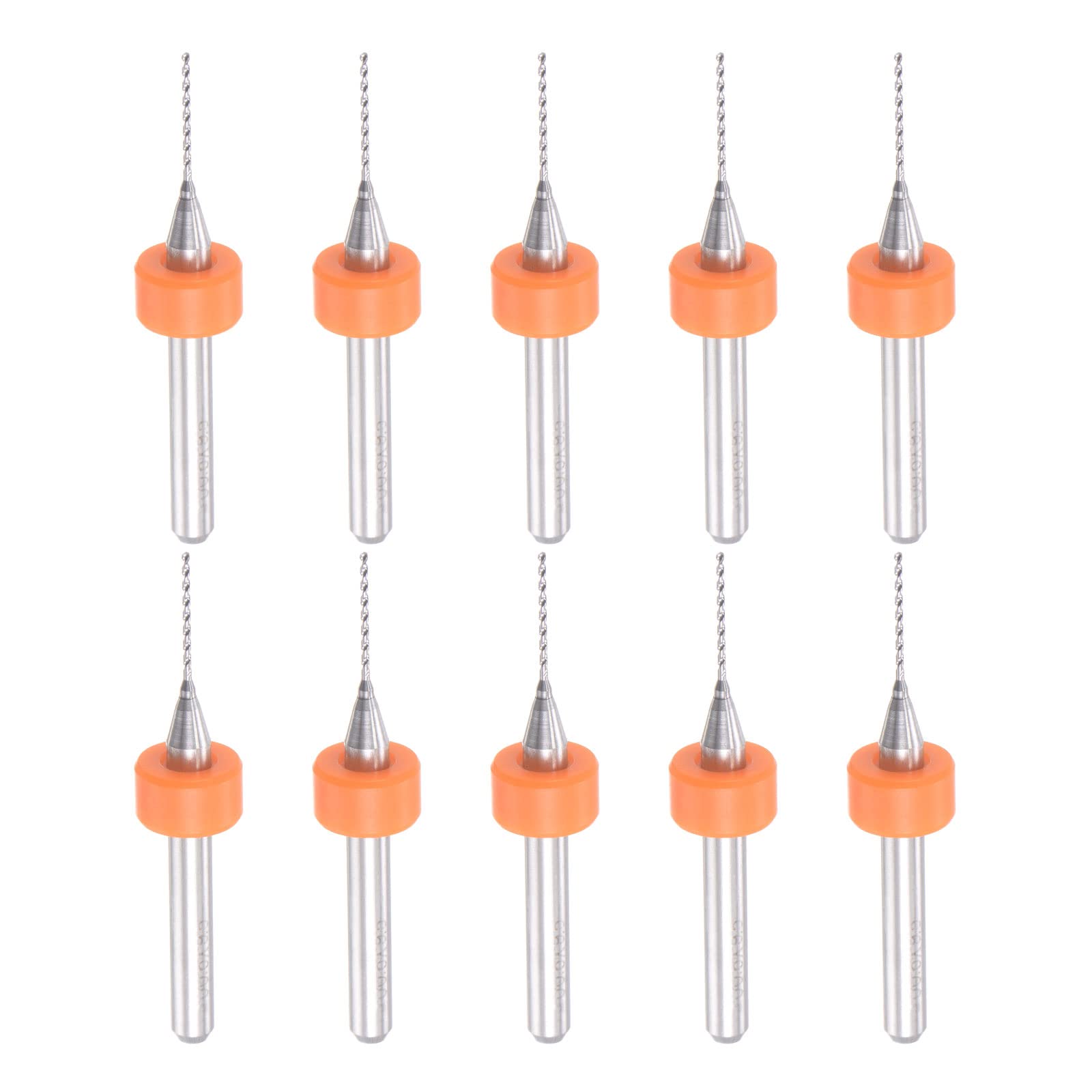 PCB Drill Bits Set - 1/8" Shank Tungsten Carbide -7