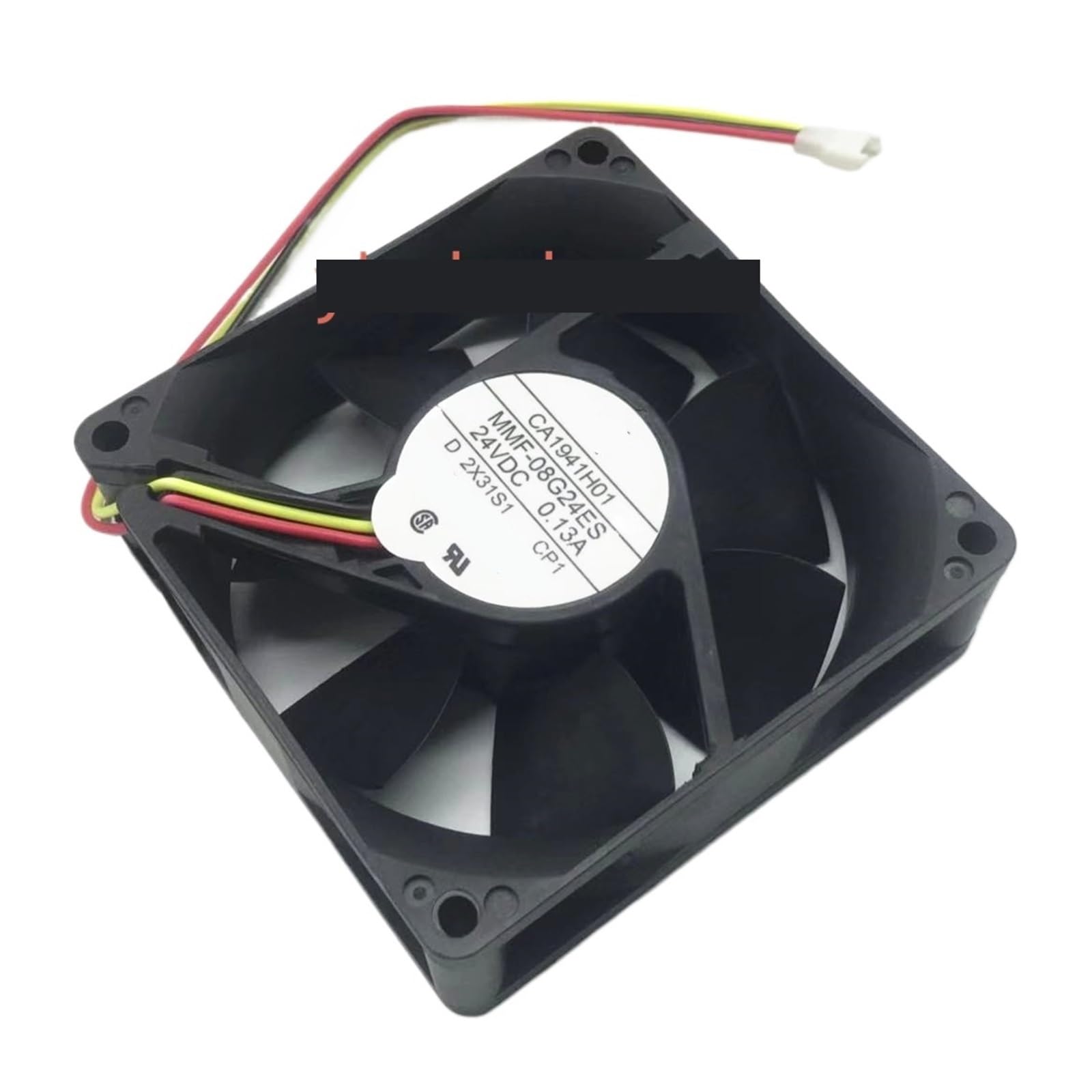 UITGVDQAT MMF-08G24ES DC 24V 0.13A 80x80x25mm 3-Wire Server Cooling Fan