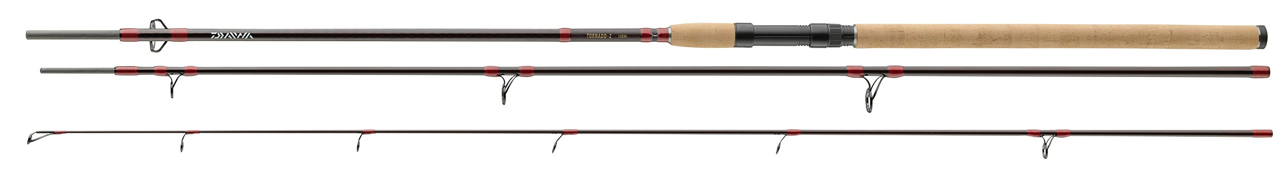 Daiwa Tornado-Z 3,60m 75-120g 3-teilige Allround Rute