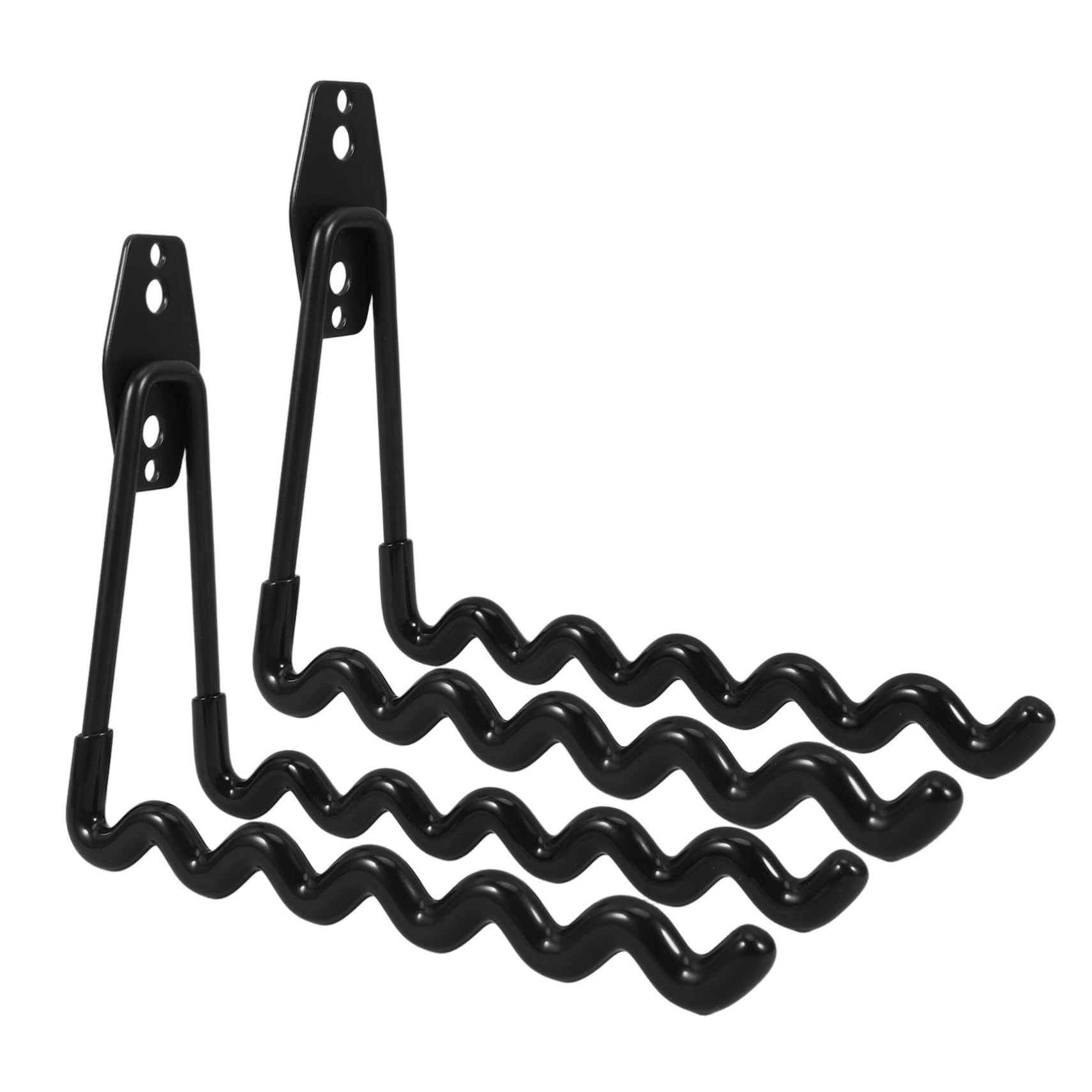 Crochets de rangement ondulés Gatuida support mural en fer pour outils lourds