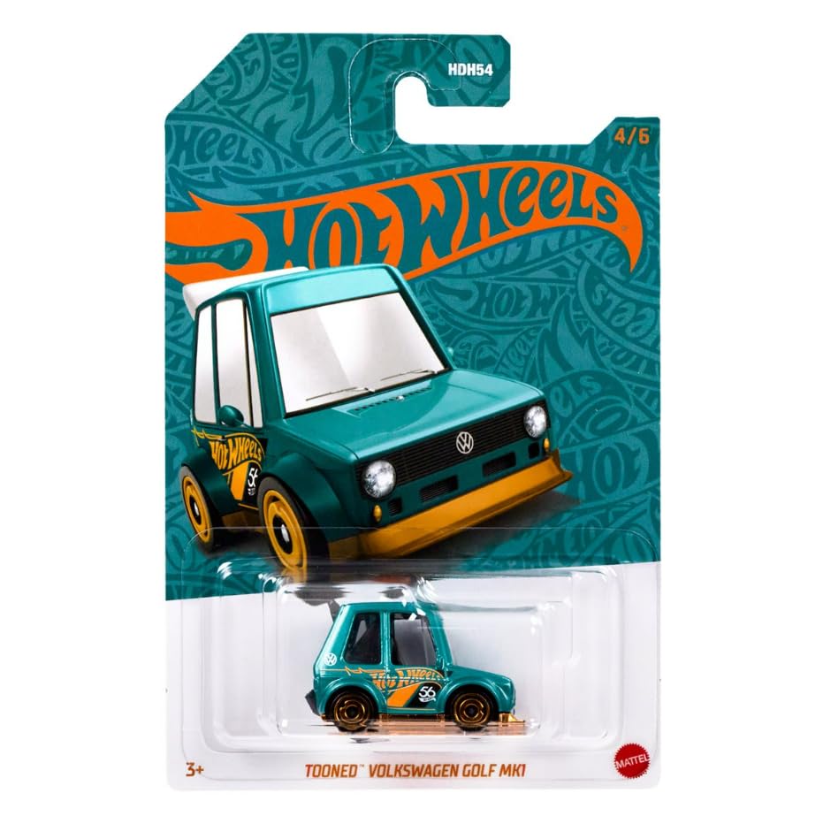 Amazon.com: Hot Wheels Pearl and Chrome Tooned Volkswagen
