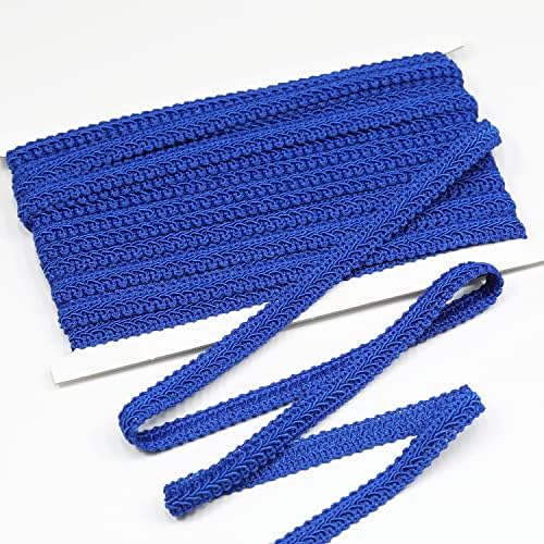 Nastro Decorativo Gimp A Onde 12mm - 11 Metri Verde Oliva Per Cucito - Foto 2