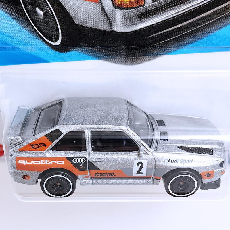 Image of Hot Wheels 1:64 84 Audi Sport Quattro Wild Widebody 3 and Up 246 /250 (Grey)