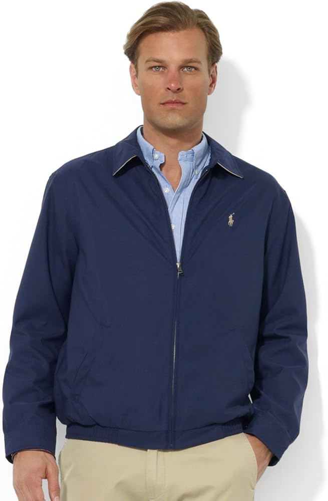 POLO RALPH LAUREN スウィングトップ ネイビー メンズS POLO RALPH LAUREN ポロ ラルフ ローレン メンズ バイスイング