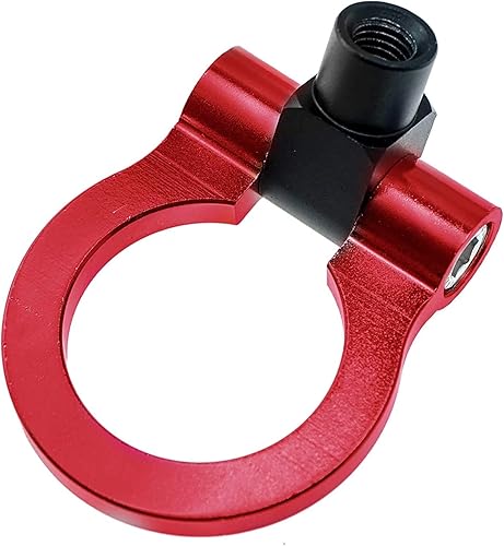 Miniatura 9 de x xotic tech Sport Track Racing Style CNC Aluminio atornillado gancho de remolque parachoques delantero compatible con Mazda 3 6 CX-5 MX-5 o