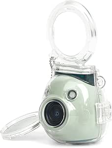 MUZIRI KINOKOO Étui Pour Instax Mini EVO Appareil Photo Instantané, Housse Compatible Avec Fuji Instax Mini EVO Appareil Photo Avec Bandoulière Réglable - Noir