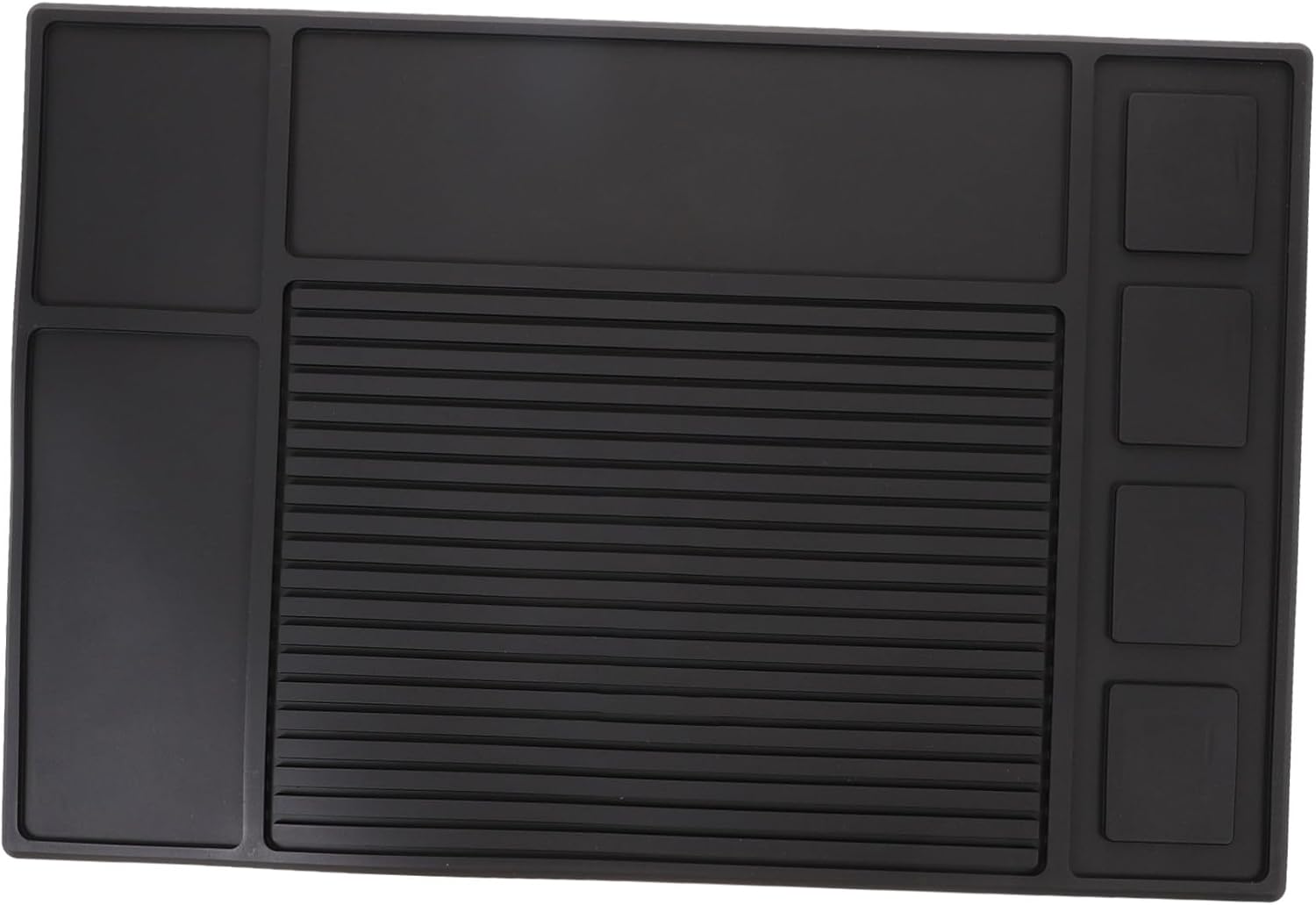 Silicone Barber Mat for Scissors and Blades, Non-Slip Hair Salon