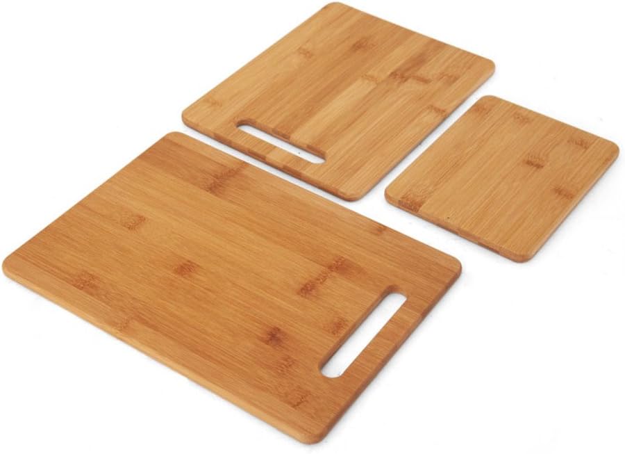 Top Rated Farberware 3-Piece Bamboo Cutting Board, Set of 3 Assorted Sizes, Brown Hot Deals Farberware 3-Piece Bamboo Cutting Board, Set of 3 Assorted Sizes, Brown
