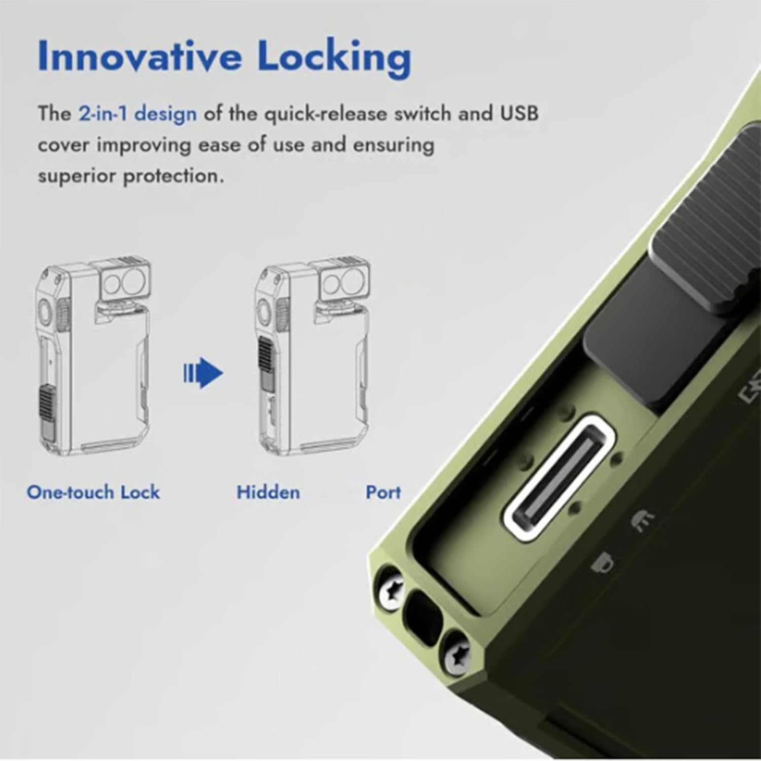 Mini Edc Flashlight, G5 Pocket-Sized LED Light, G5 Rechargeable Edc Flashlight,Lights 400 Lumens,180° Rotation Dual Light Ip68 Waterproof, Magnetic Mini Flashlight for Outdoor and Camping (Set)