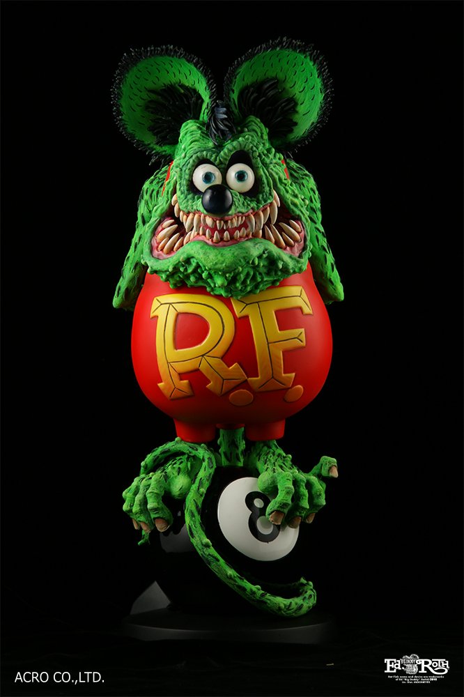 Amazon | ソフビ製塗装済完成品 RAT FINK (8Ball Edition 
