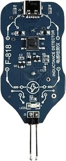 Herramienta de medición de probador de bobinas, detector eléctrico, comprobador de componentes, para voltajes electromagnéticos, circuitos de chip, reparación de teléfonos móviles, adecuado para